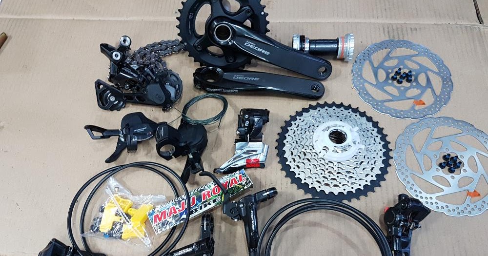 Groupset Alivio 10 Speed 2024 www.alhudapk